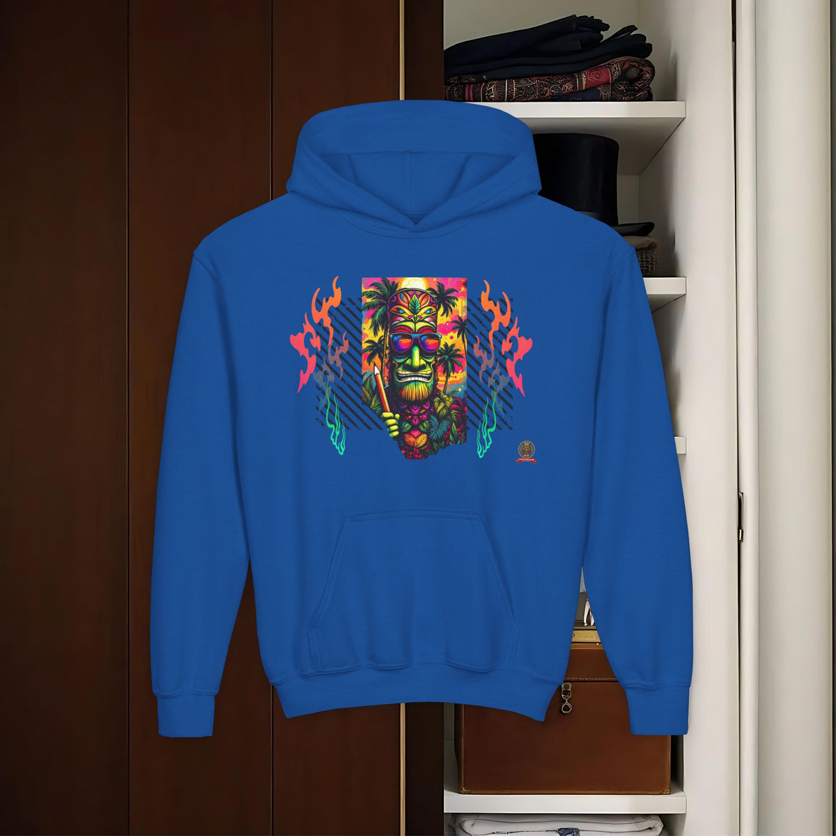 THE TIKI SPIRIT - Thick hooded sweatshirt for youth