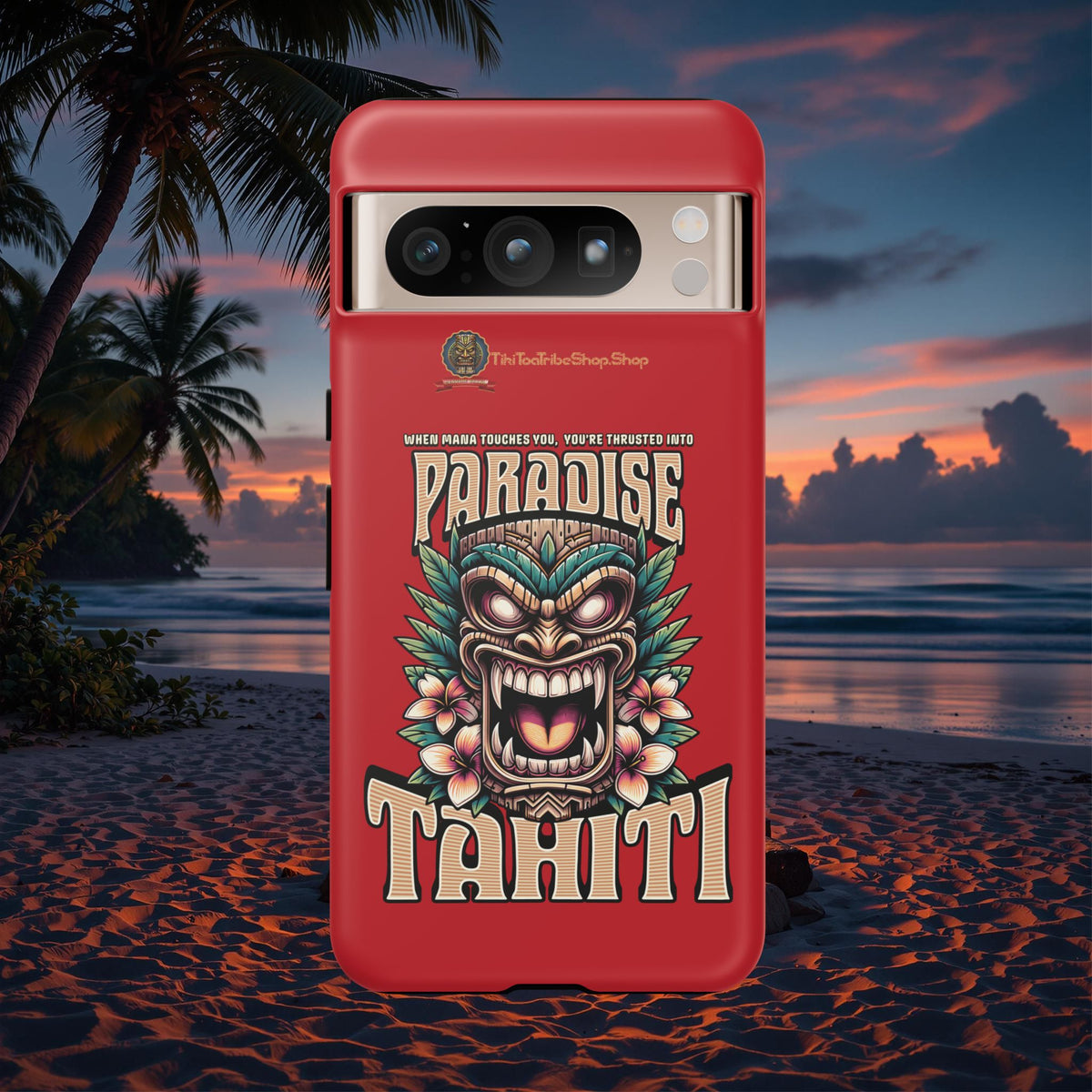 Tahiti – Coque Antichoc Premium Tiki Royal