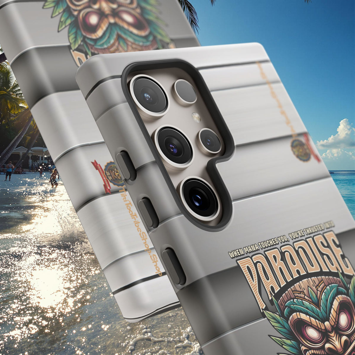 Ra’iatea – Coque Tiki Tribal de Protection Premium
