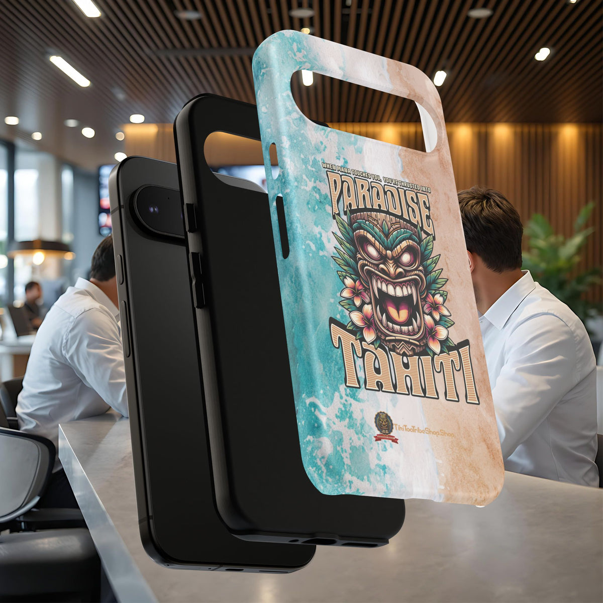 Tahiti – Coque Antichoc Premium Tiki Royal