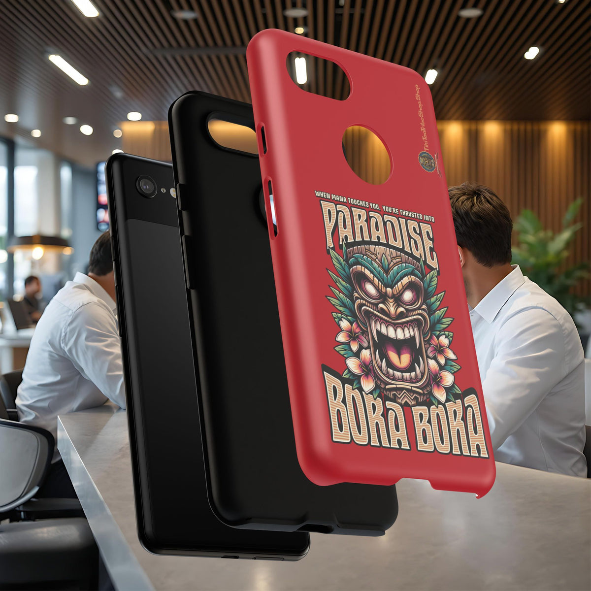 Bora Bora – Coque Antichoc Premium Tiki Élégance