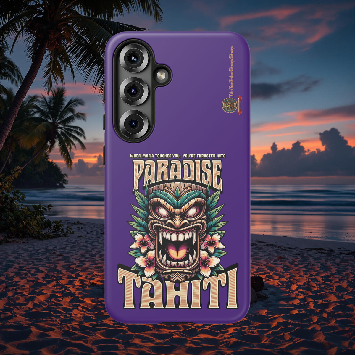 Tahiti – Coque Antichoc Premium Tiki Royal
