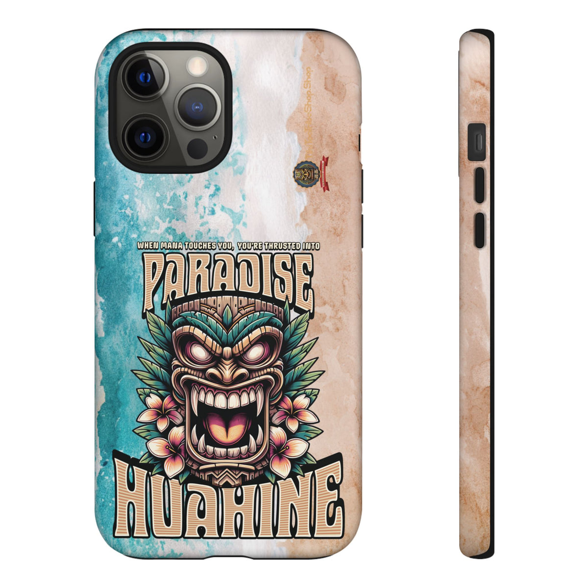 Huahine – Coque Antichoc Premium Tiki Fenua