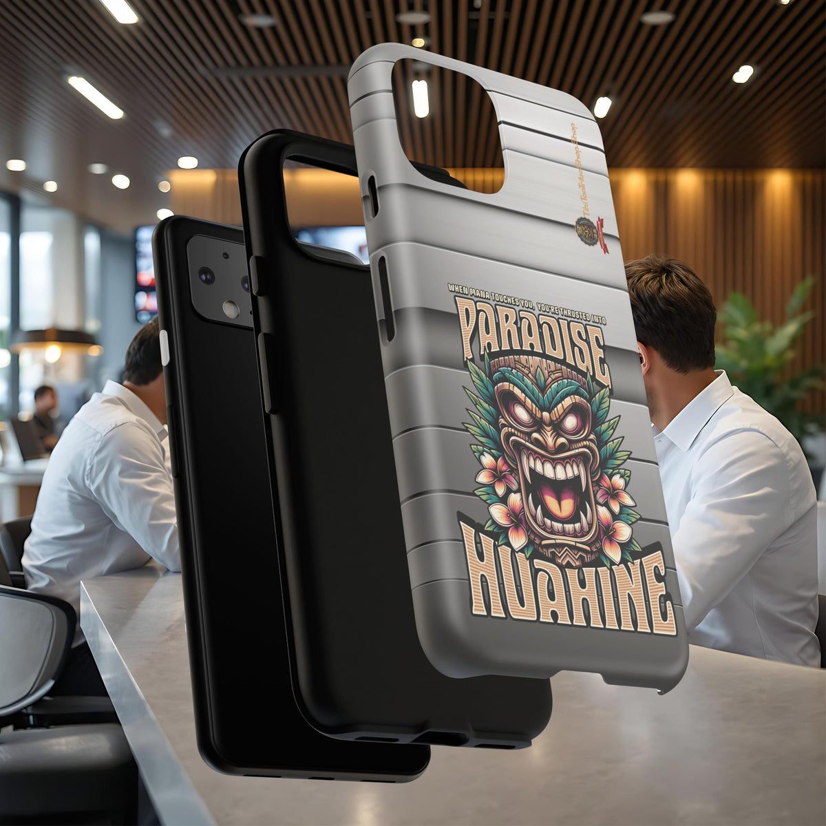 Huahine – Coque Antichoc Premium Tiki Fenua