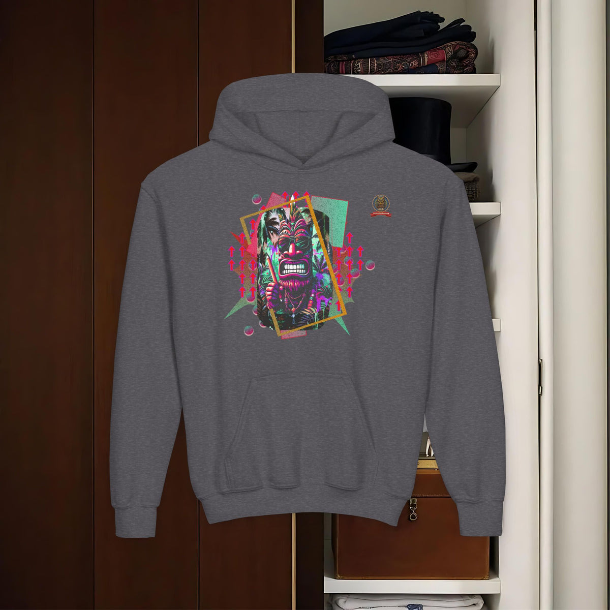 THE TIKI SPIRIT - Thick hooded sweatshirt for youth