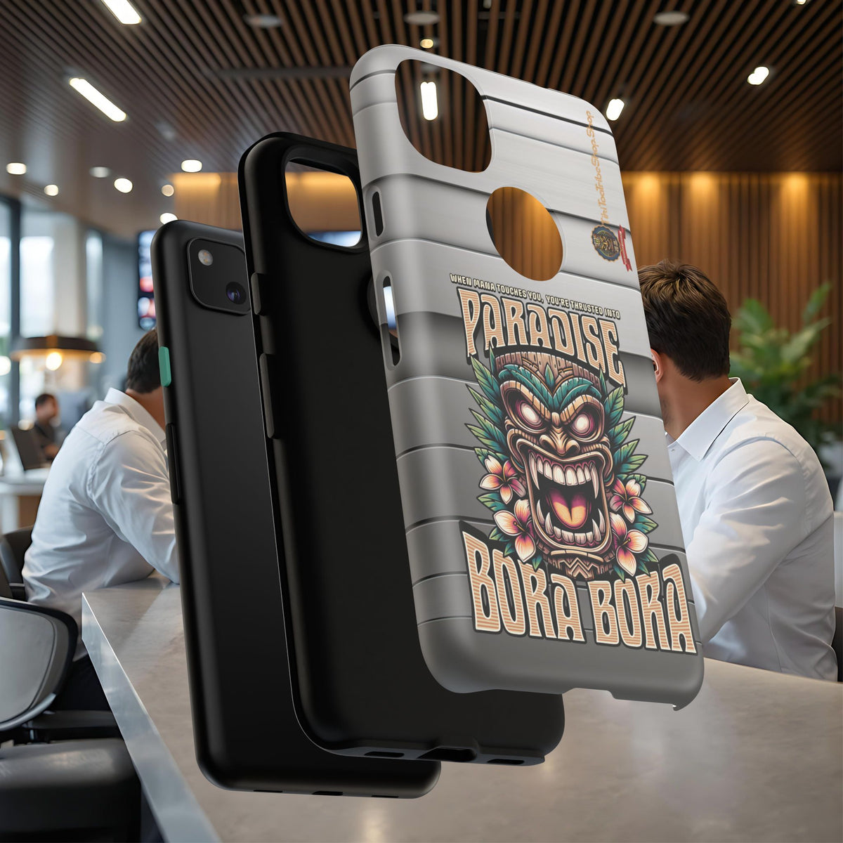 Bora Bora – Coque Antichoc Premium Tiki Élégance
