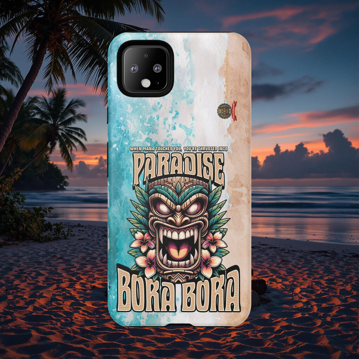 Bora Bora – Coque Antichoc Premium Tiki Élégance