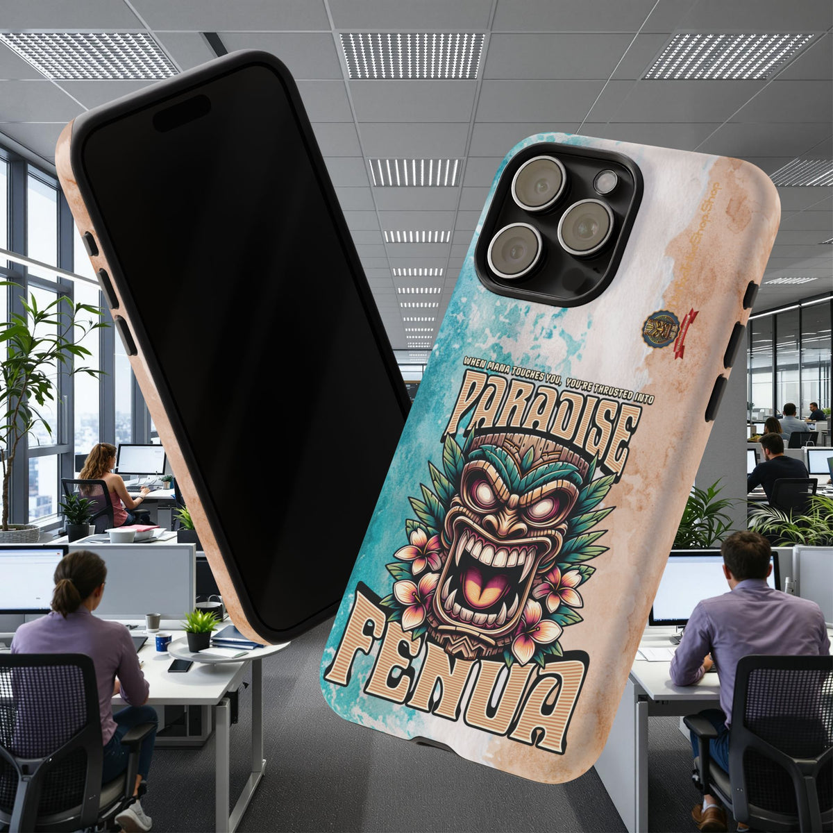 Fenua Guardian – Coque Antichoc Art Polynésien