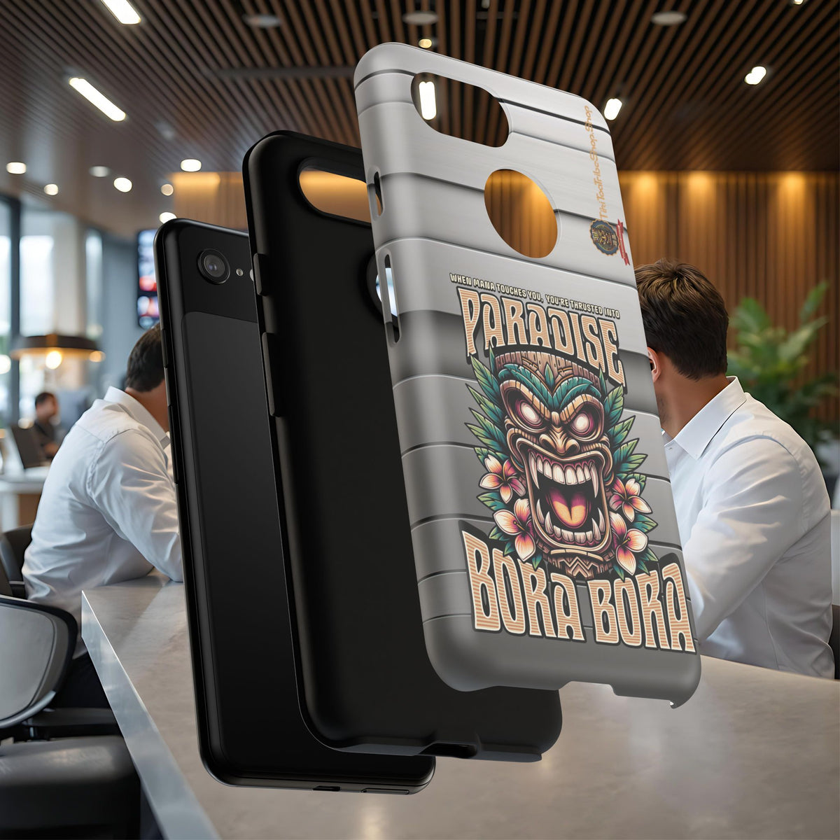 Bora Bora – Coque Antichoc Premium Tiki Élégance