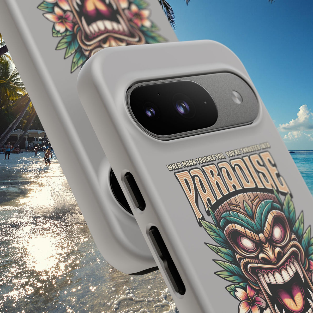Ra’iatea – Coque Tiki Tribal de Protection Premium