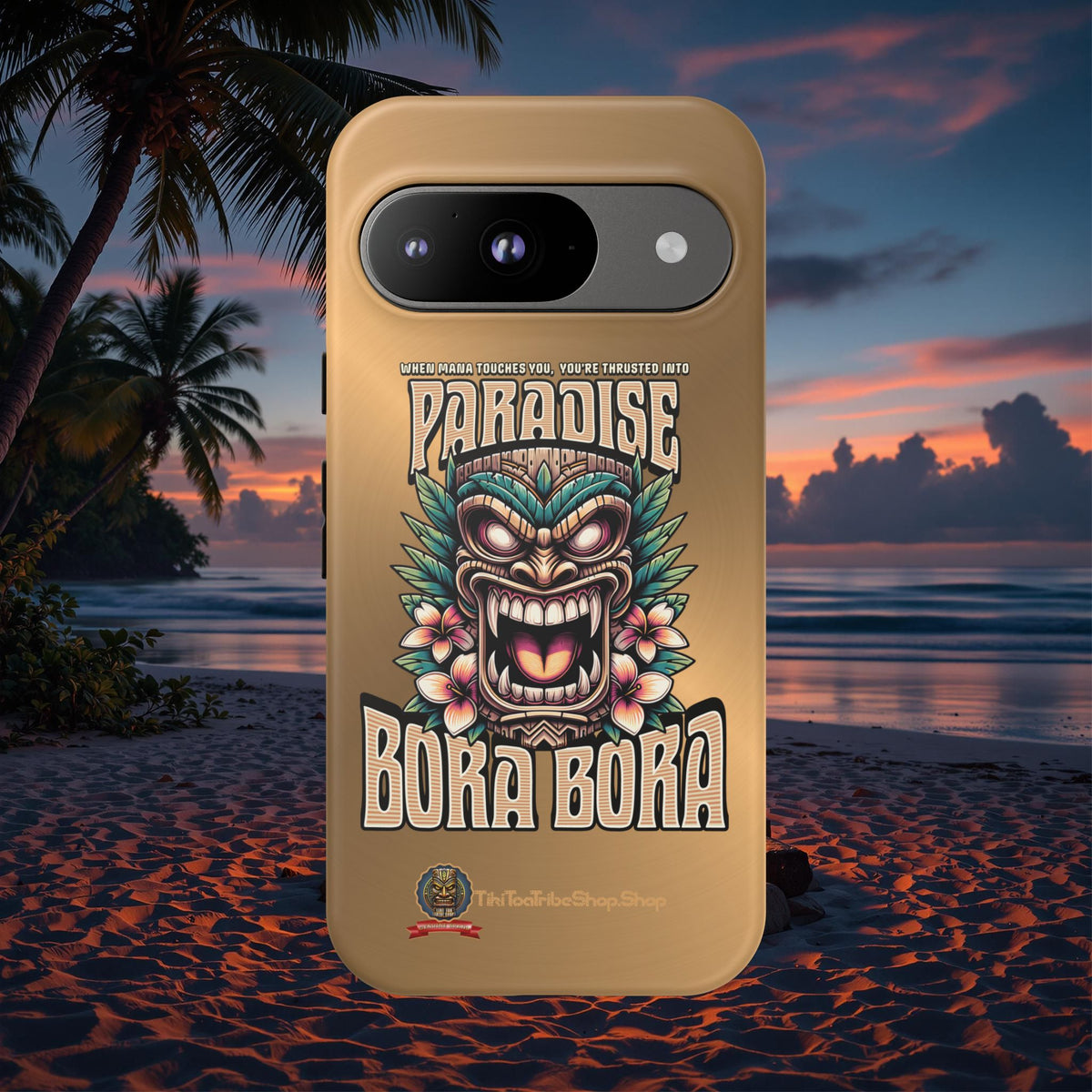 Bora Bora – Coque Antichoc Premium Tiki Élégance