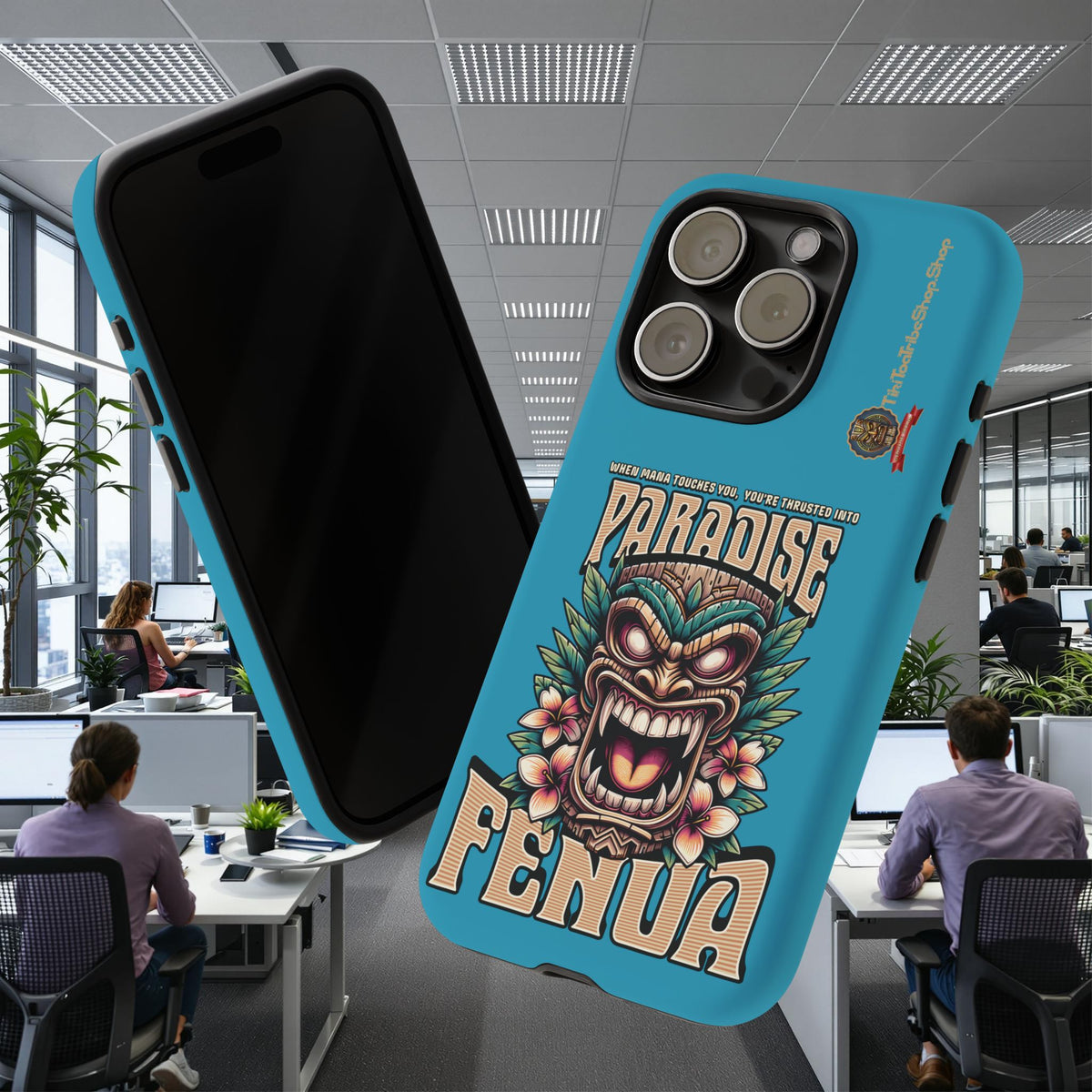 Fenua Guardian – Coque Antichoc Art Polynésien