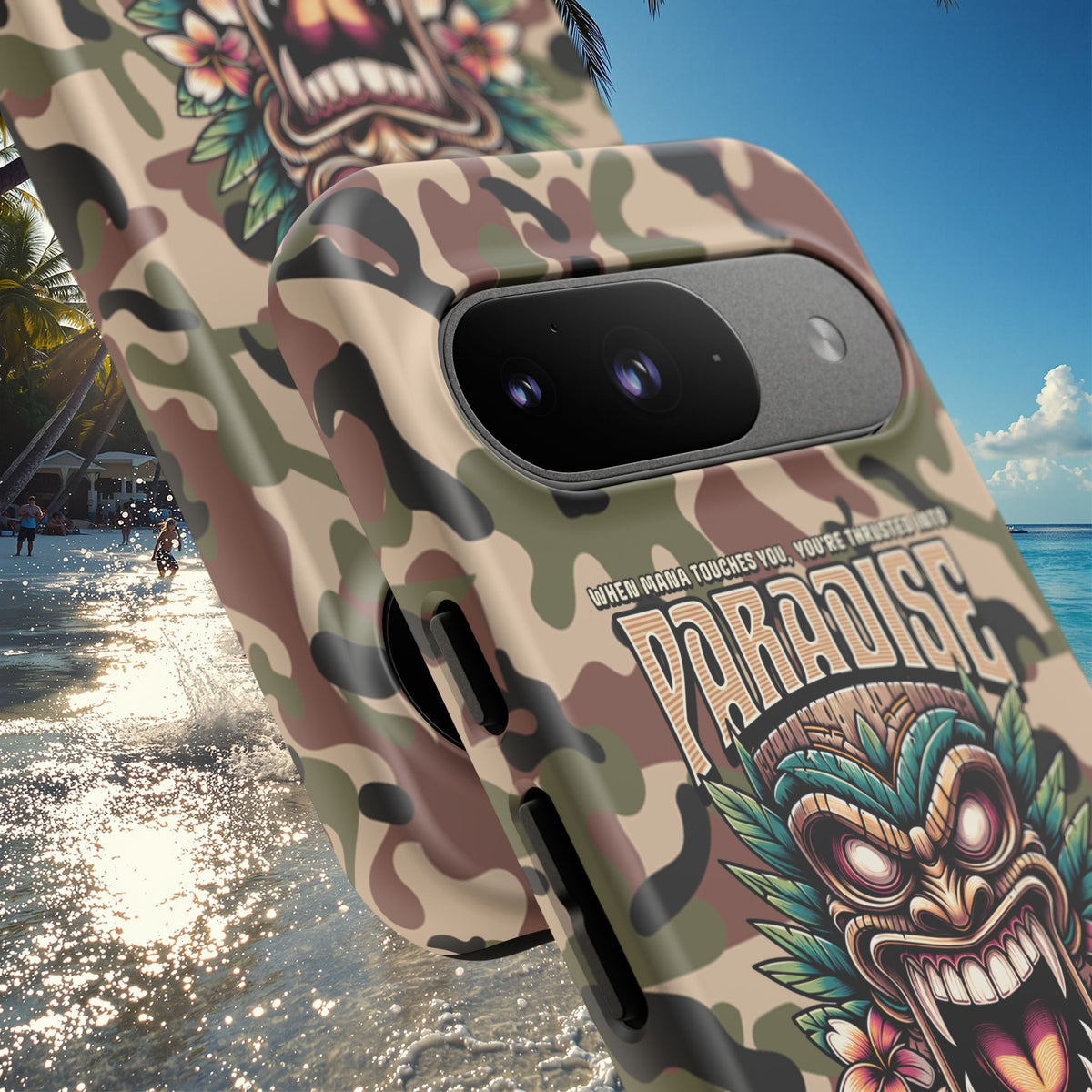 Fenua Guardian – Coque Antichoc Art Polynésien