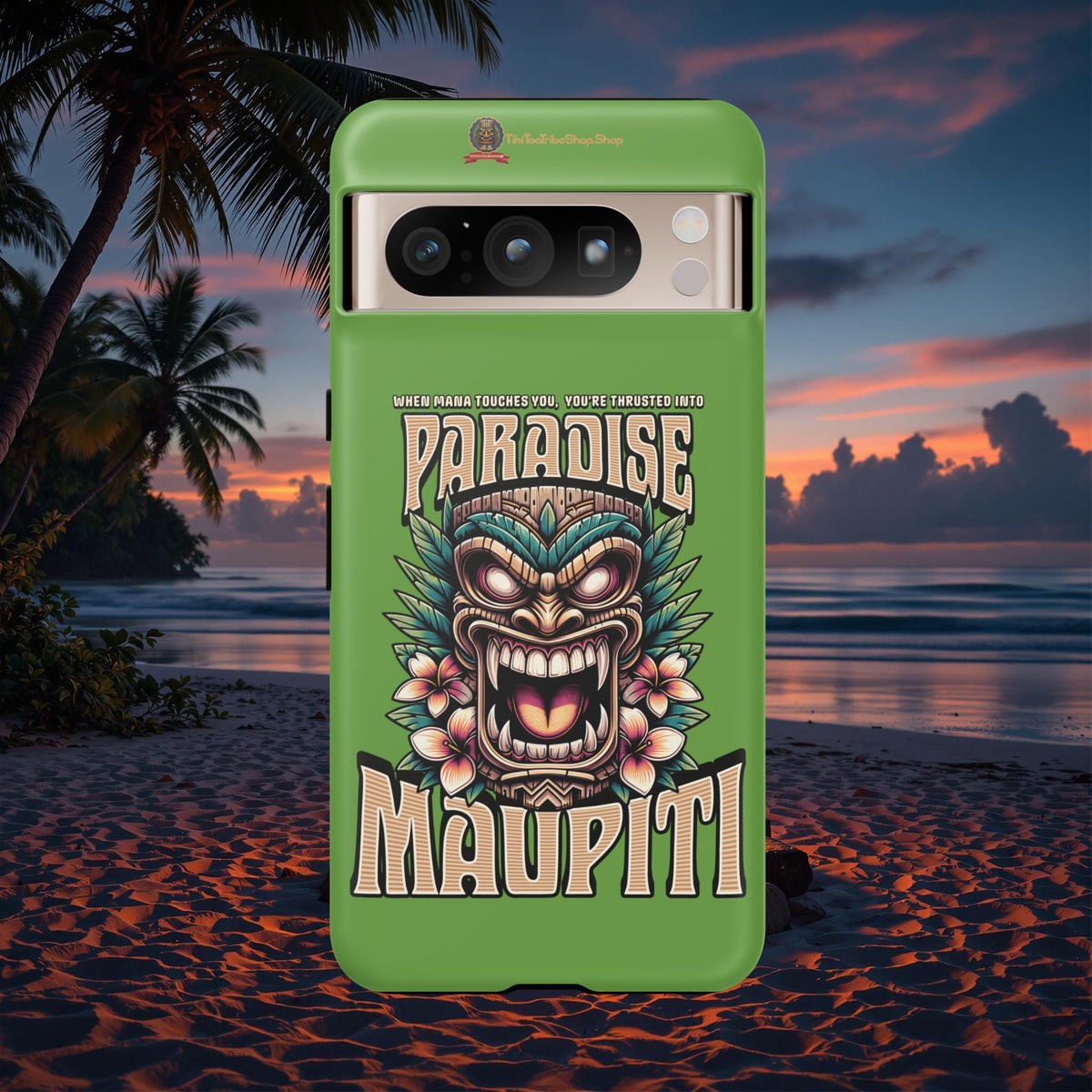 Maupiti Spirit – Coque Tiki Sauvage & Tropicale
