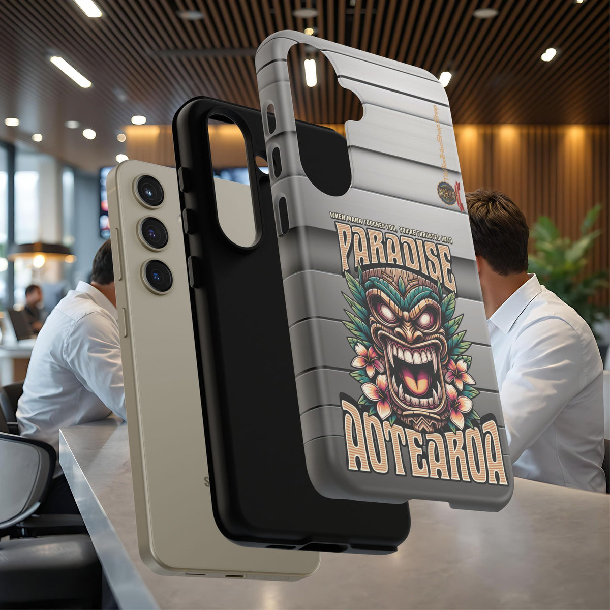 Aotearoa – Tiki Maori &amp; Ancestral Mana Shockproof Case