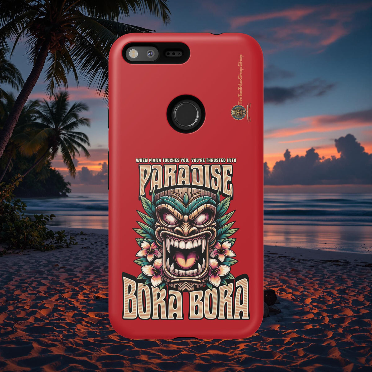 Bora Bora – Coque Antichoc Premium Tiki Élégance