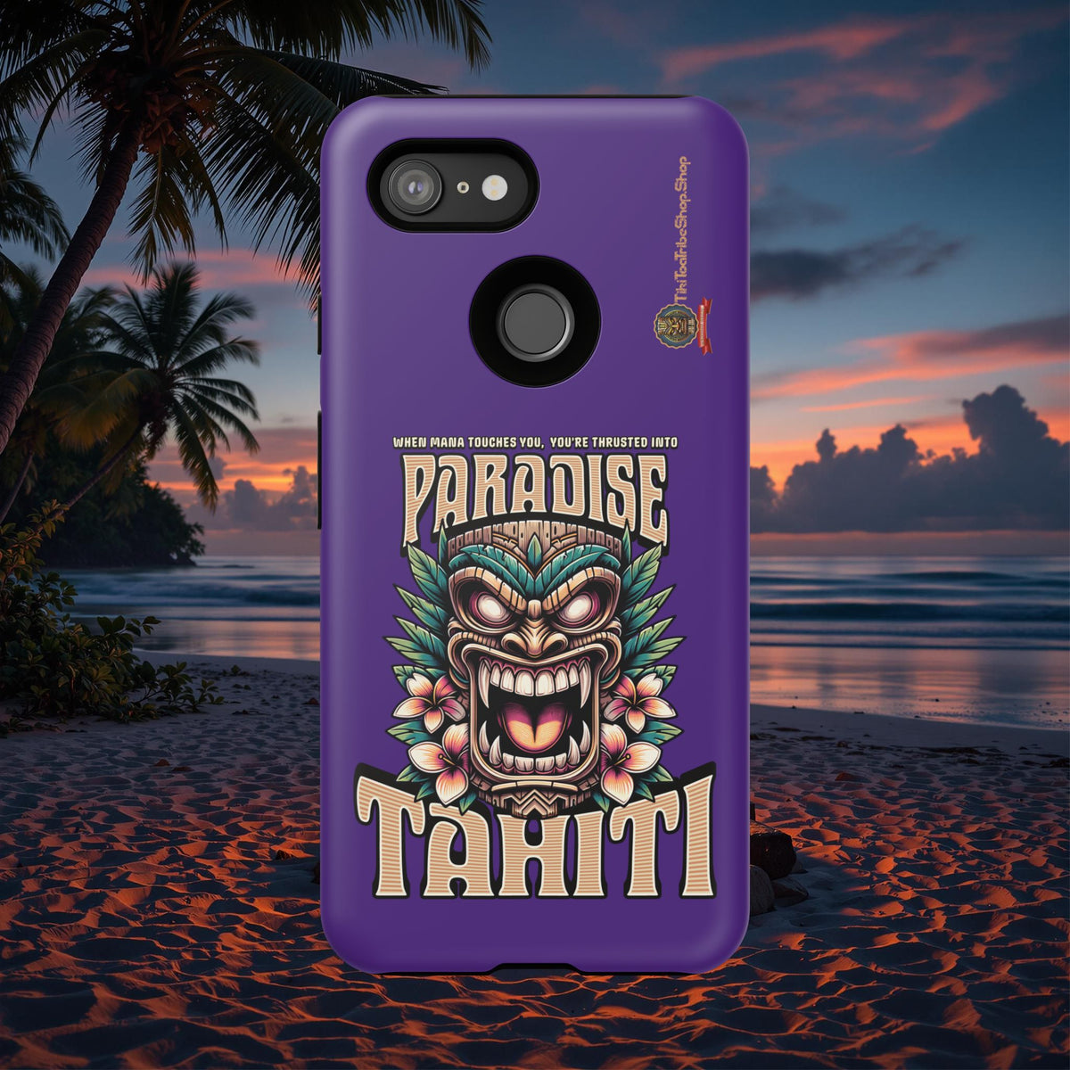Tahiti – Coque Antichoc Premium Tiki Royal
