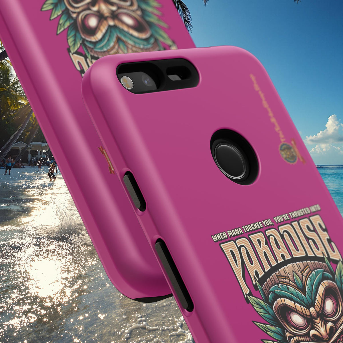 Fenua Guardian – Coque Antichoc Art Polynésien