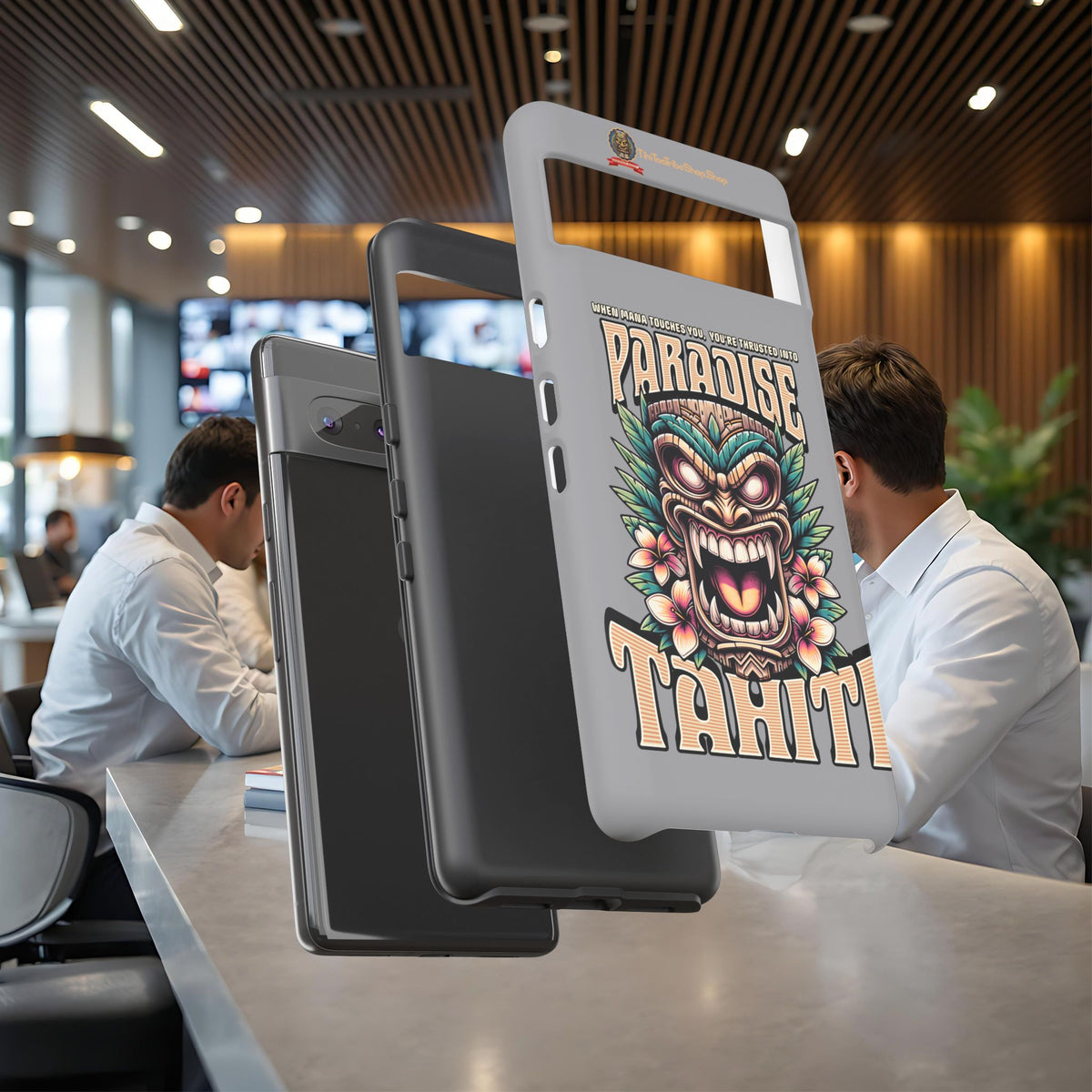 Tahiti – Coque Antichoc Premium Tiki Royal