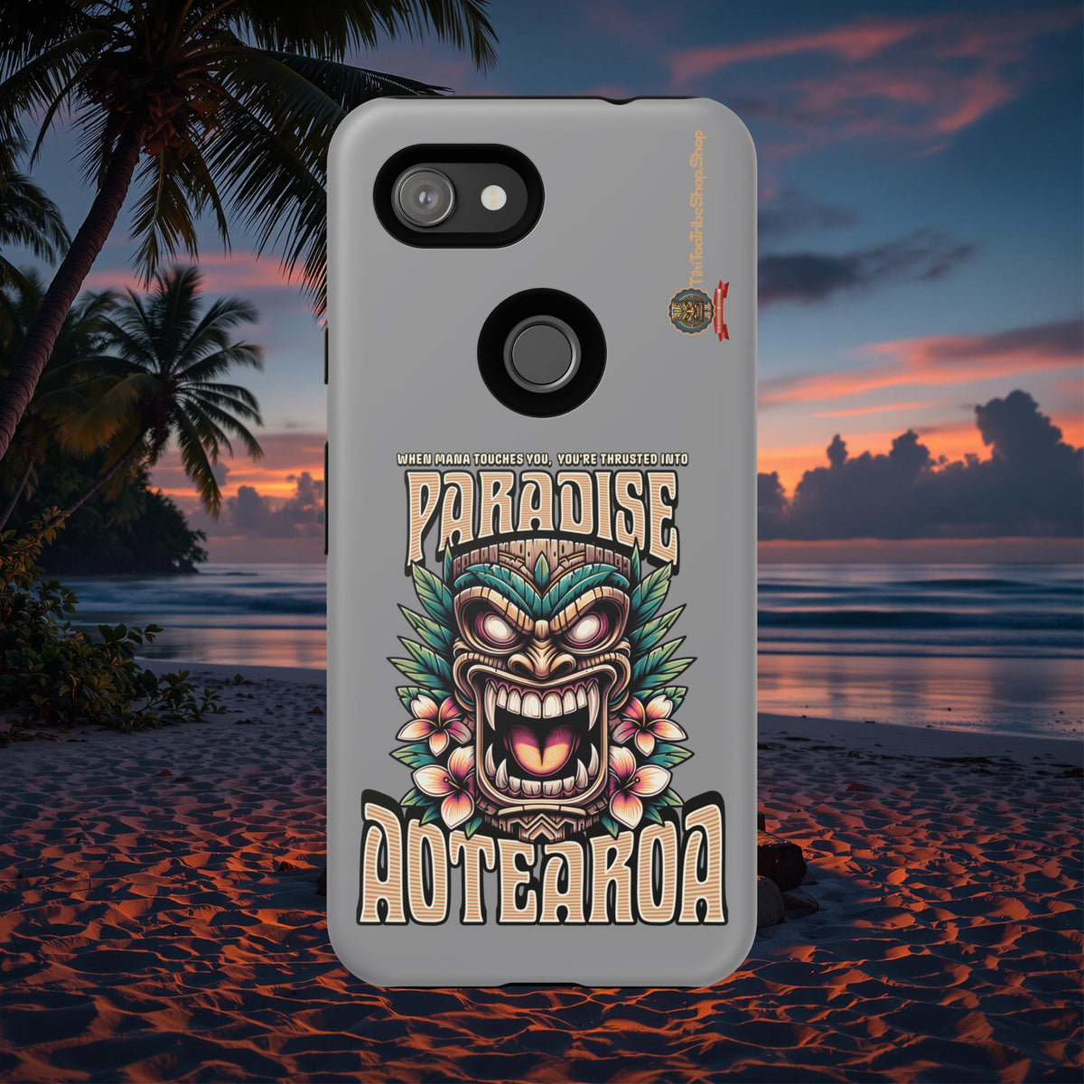 Aotearoa – Coque Antichoc Tiki Maori & Mana Ancestral
