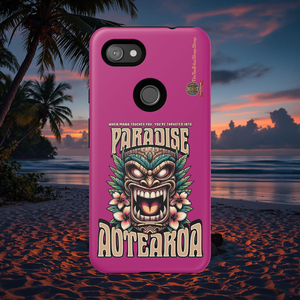 Aotearoa – Coque Antichoc Tiki Maori & Mana Ancestral