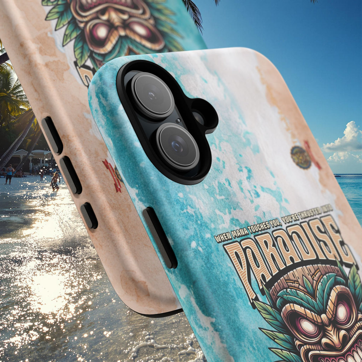 Ra’iatea – Coque Tiki Tribal de Protection Premium