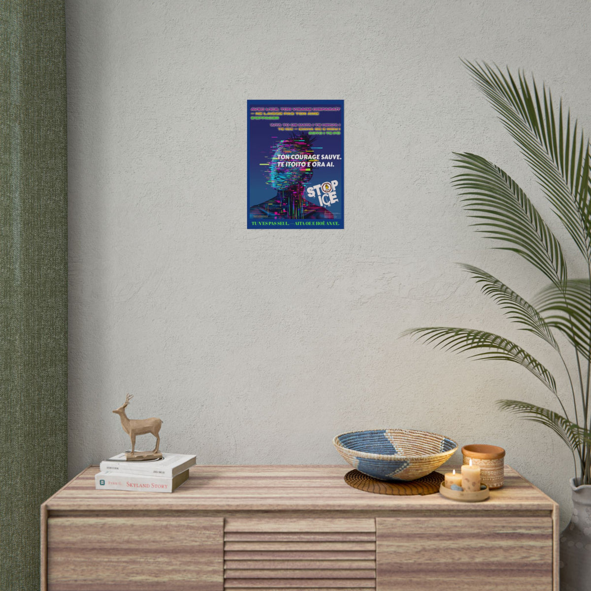 Posters Anti-ICE Polynésie – Affiches de Sensibilisation Contre la Drogue “Paruru i te ora – Brisons les chaînes de l’ICE”