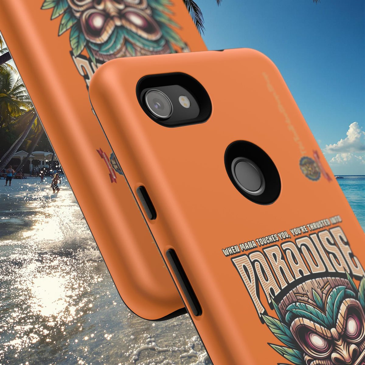 Fenua Guardian – Coque Antichoc Art Polynésien