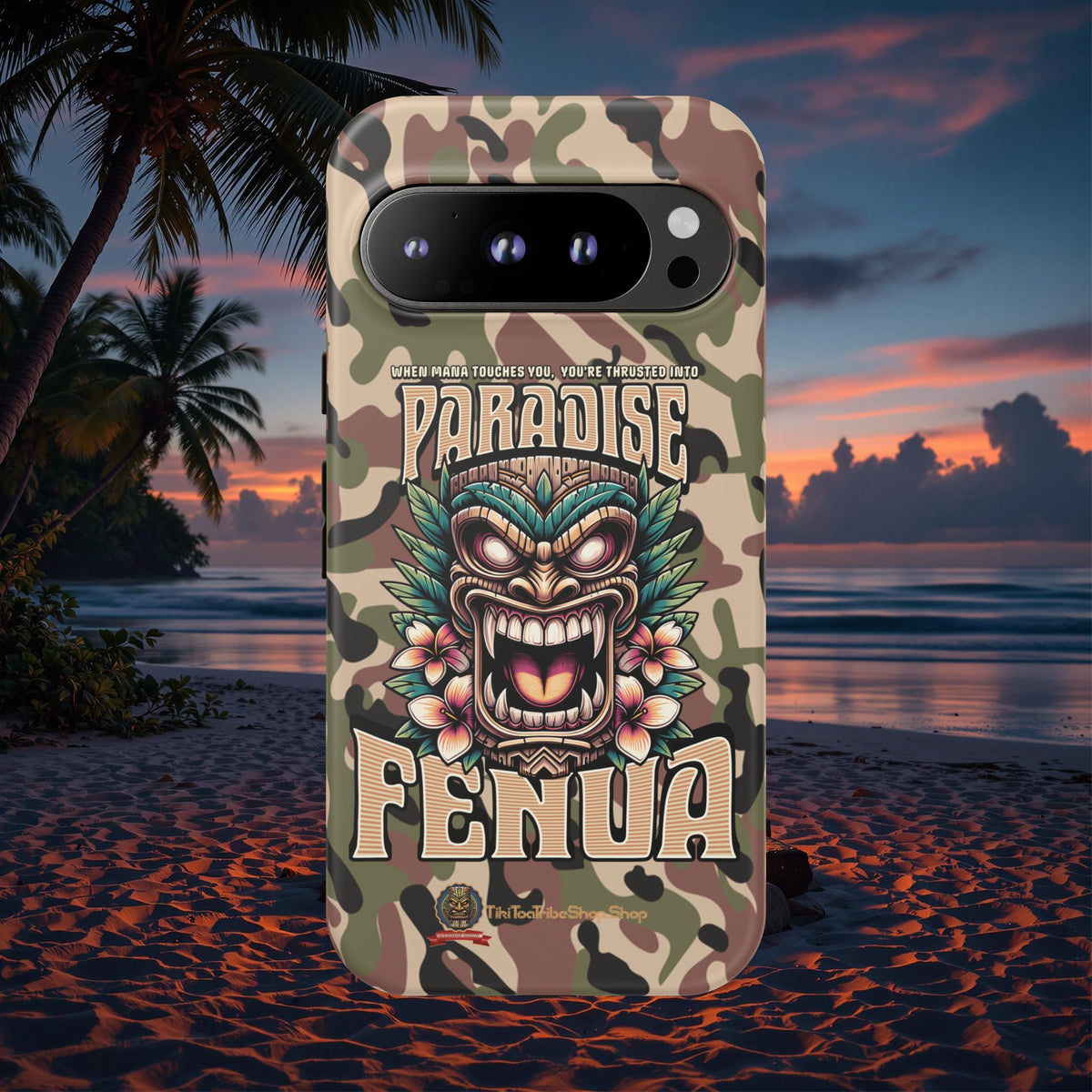 Fenua Guardian – Coque Antichoc Art Polynésien