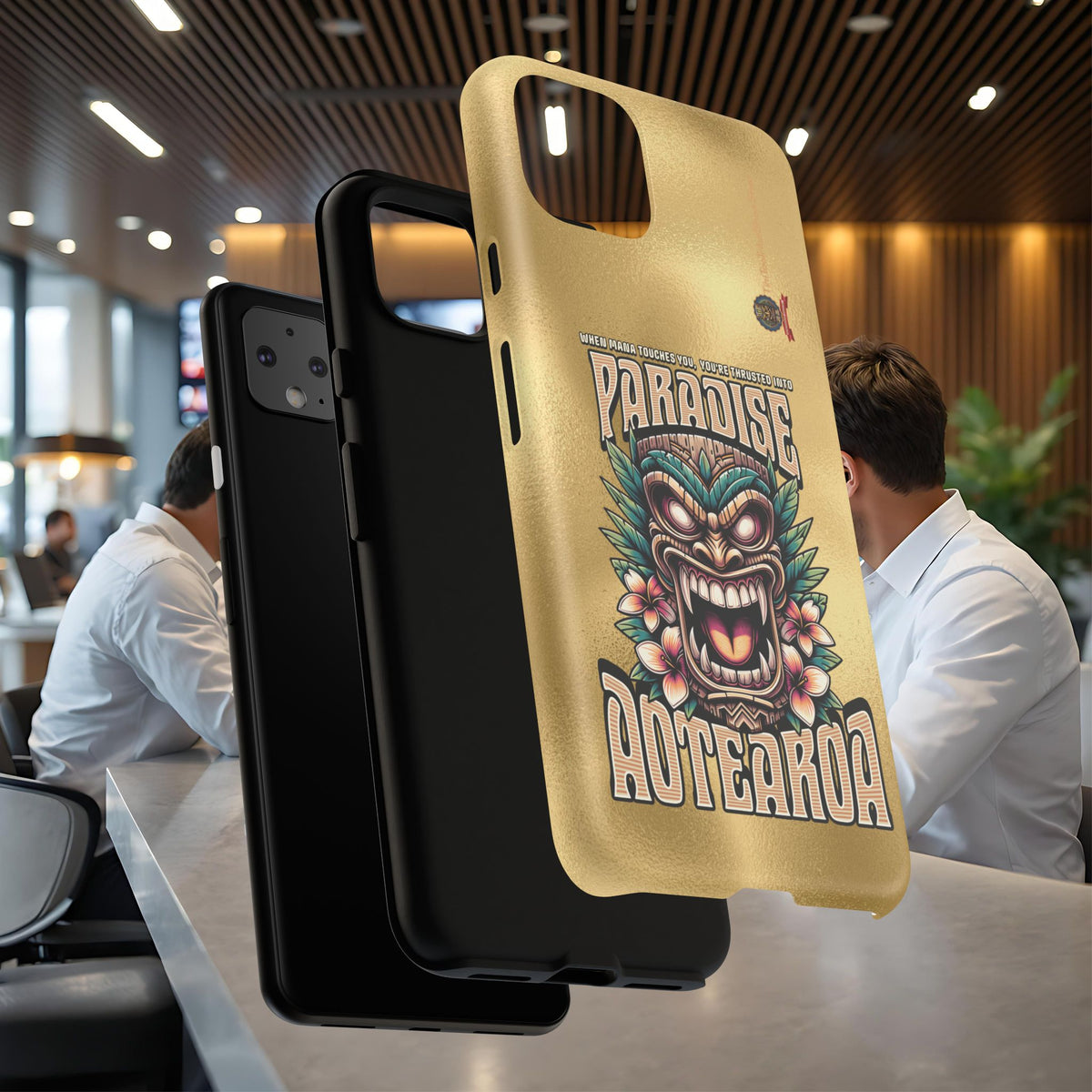 Aotearoa – Tiki Maori &amp; Ancestral Mana Shockproof Case