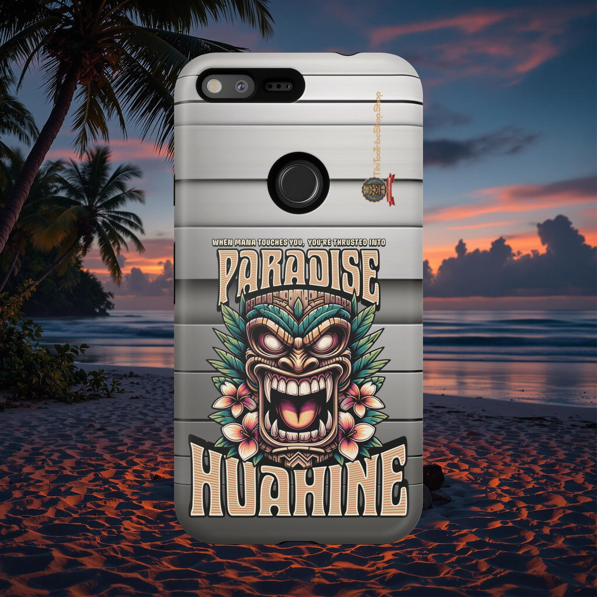 Huahine – Coque Antichoc Premium Tiki Fenua