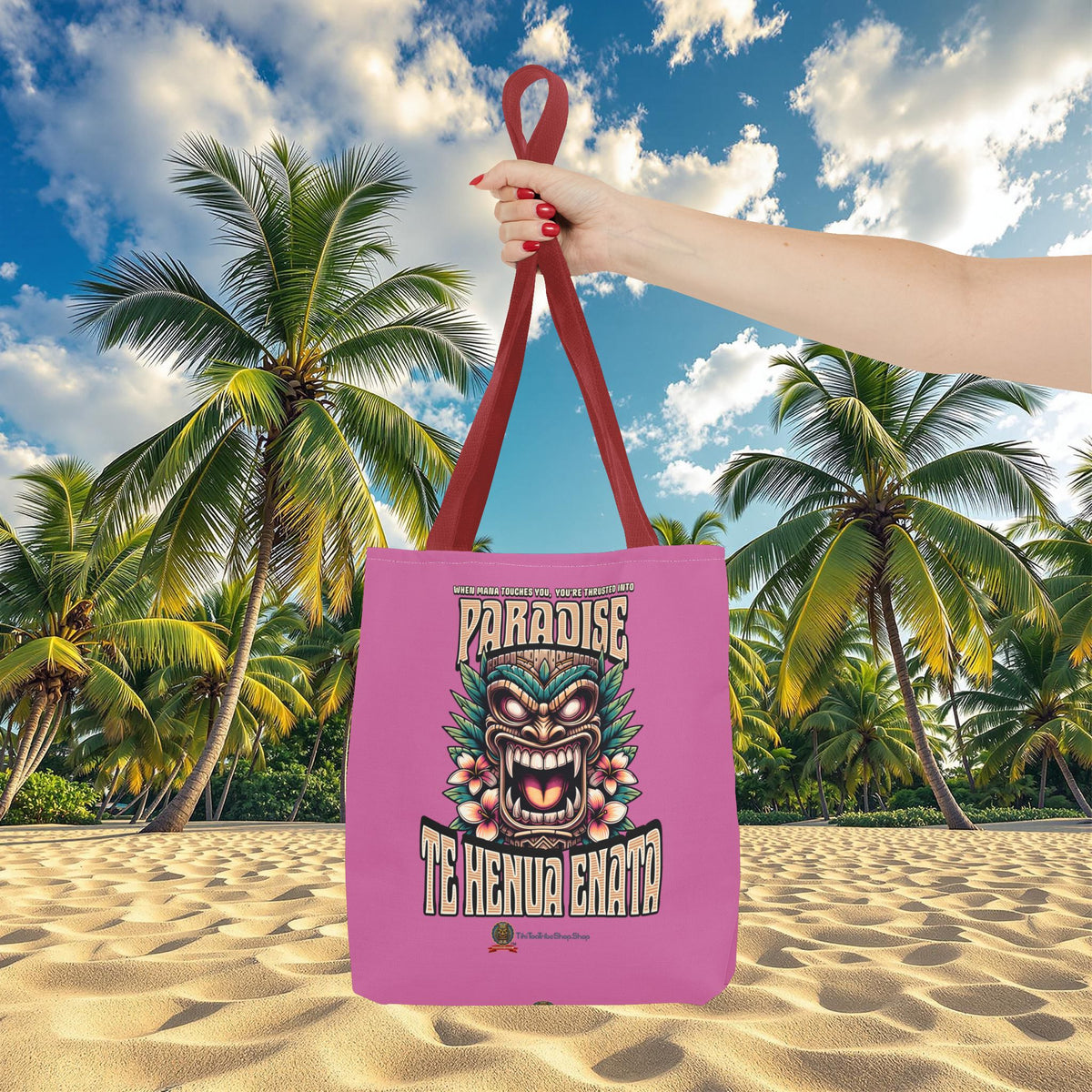 TE HENUA ENATA PARADISE Tote Bag