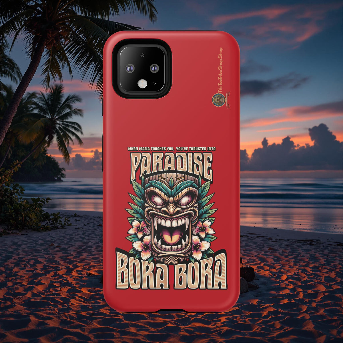 Bora Bora – Coque Antichoc Premium Tiki Élégance