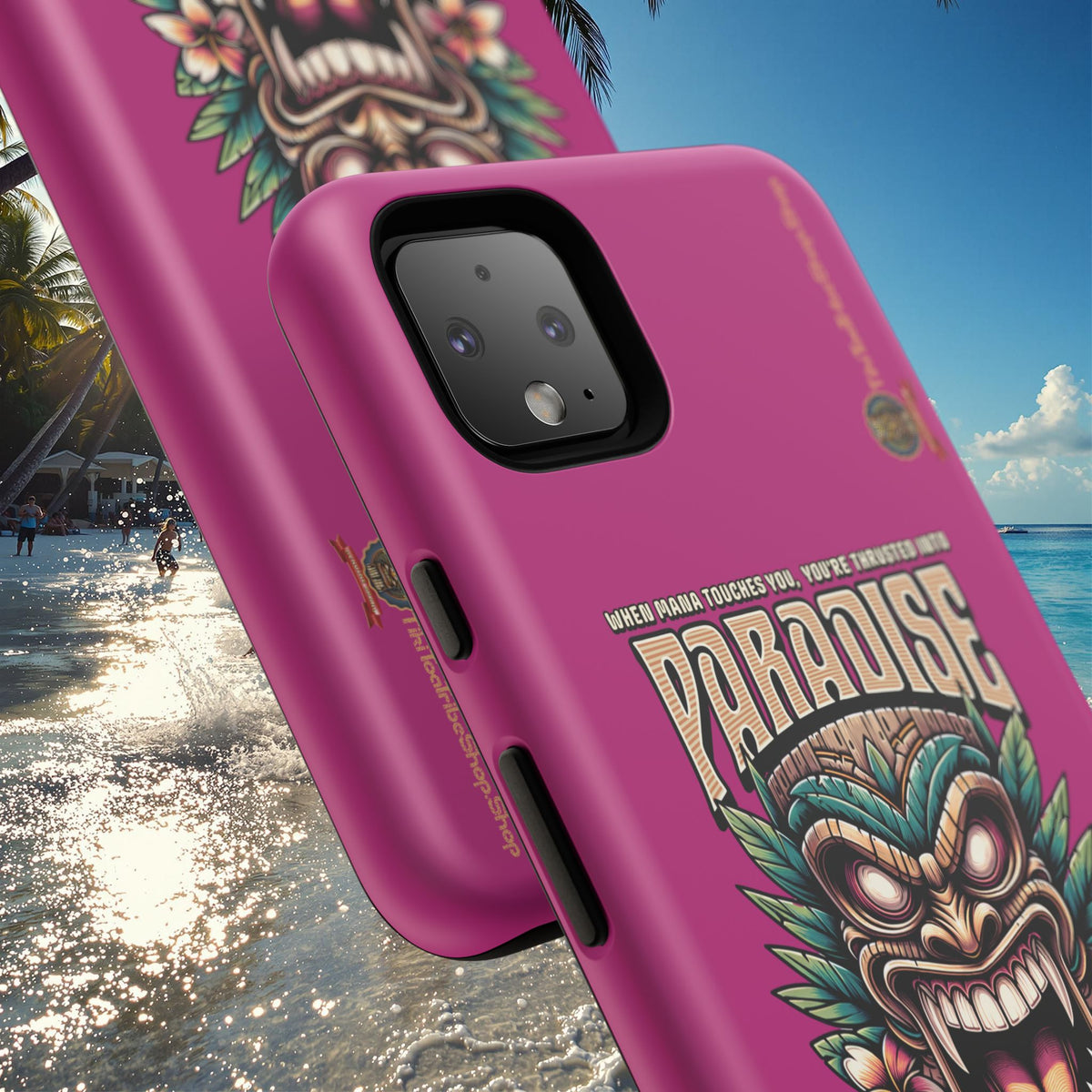 Aotearoa – Coque Antichoc Tiki Maori & Mana Ancestral
