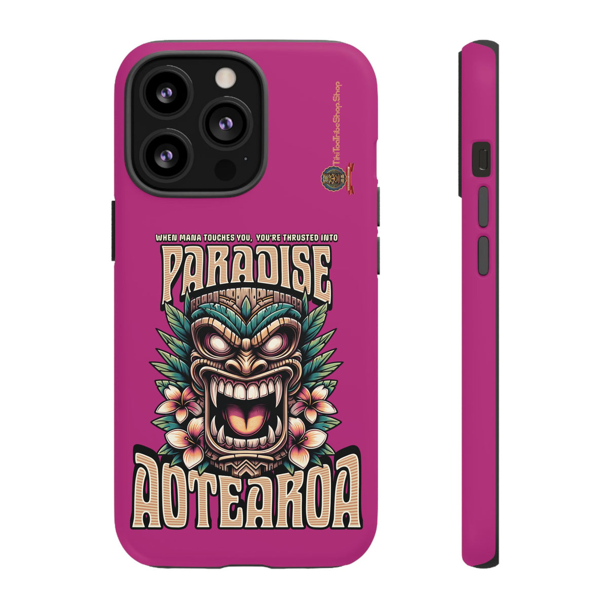 Aotearoa – Coque Antichoc Tiki Maori & Mana Ancestral