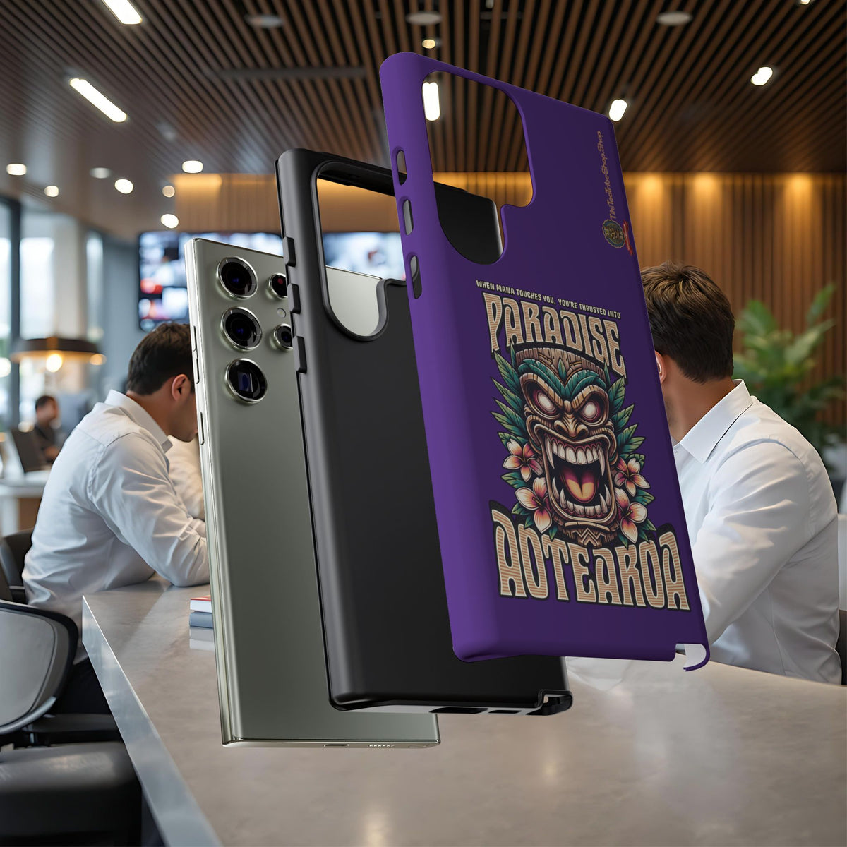 Aotearoa – Tiki Maori &amp; Ancestral Mana Shockproof Case