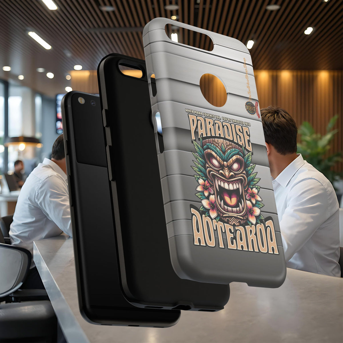 Aotearoa – Tiki Maori &amp; Ancestral Mana Shockproof Case
