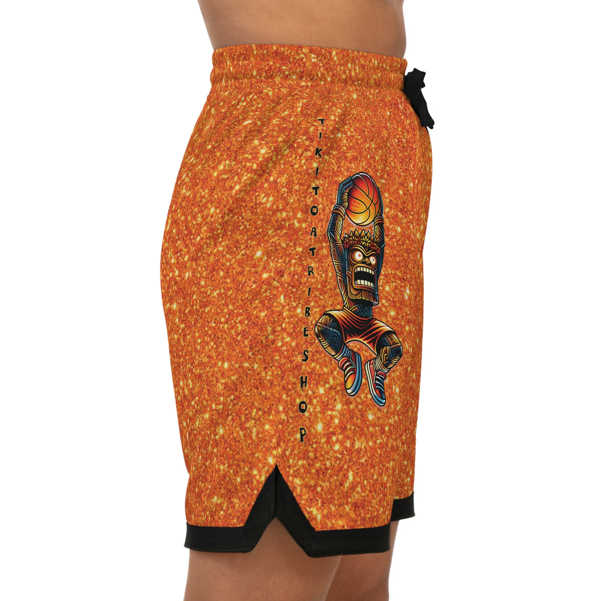 SHORTS B-BALL - L'Éclat du Terrain Orange