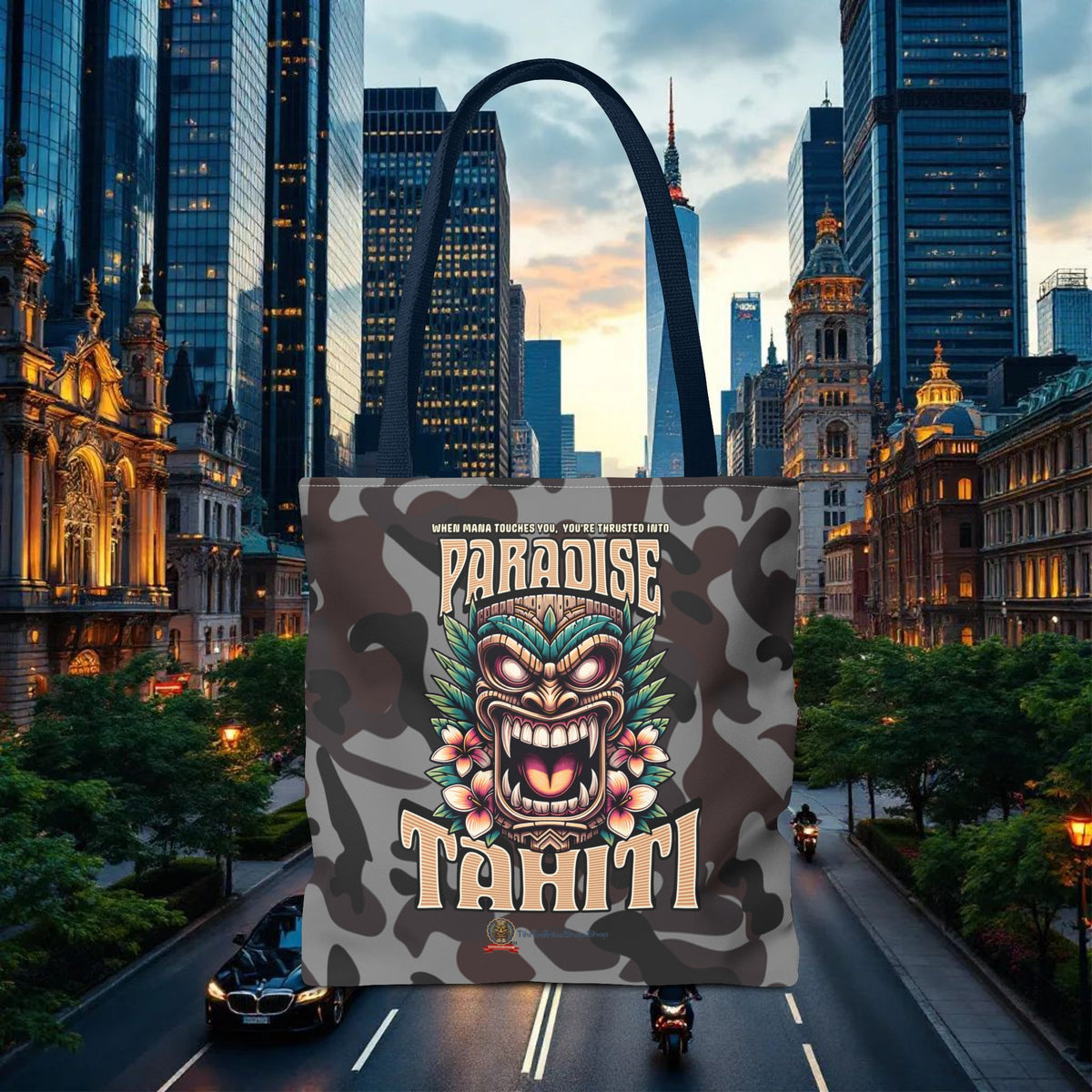 Tote Bag - 'Paradise Tahiti'