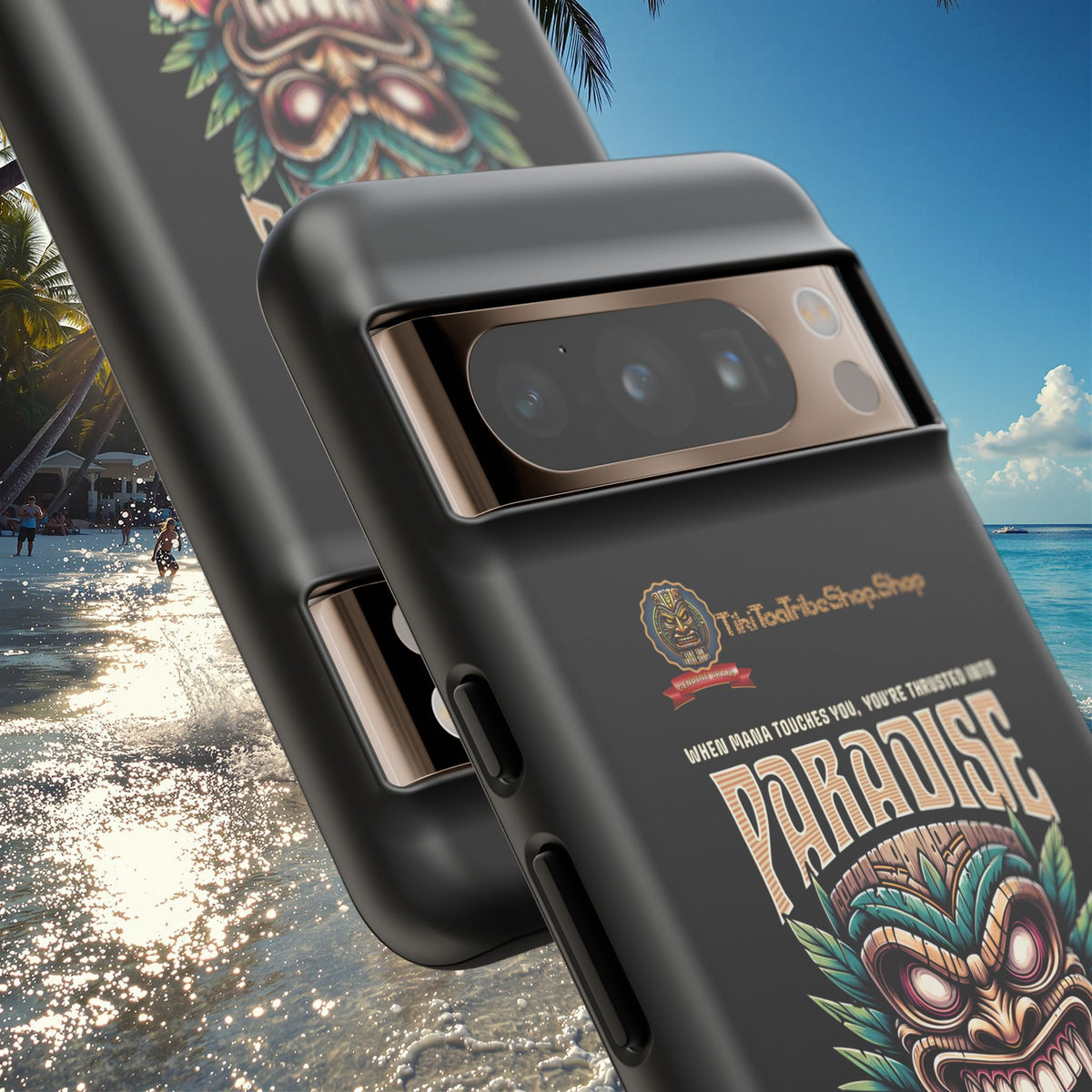 Tahiti – Coque Antichoc Premium Tiki Royal