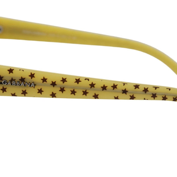 DOLCE & GABBANA, Lunettes de Soleil à Motif Étoiles Jaune