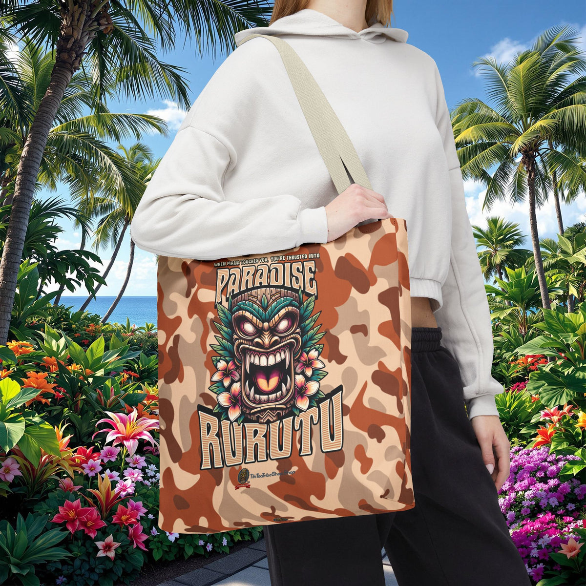 Tote Bag - 'Paradise Rurutu'