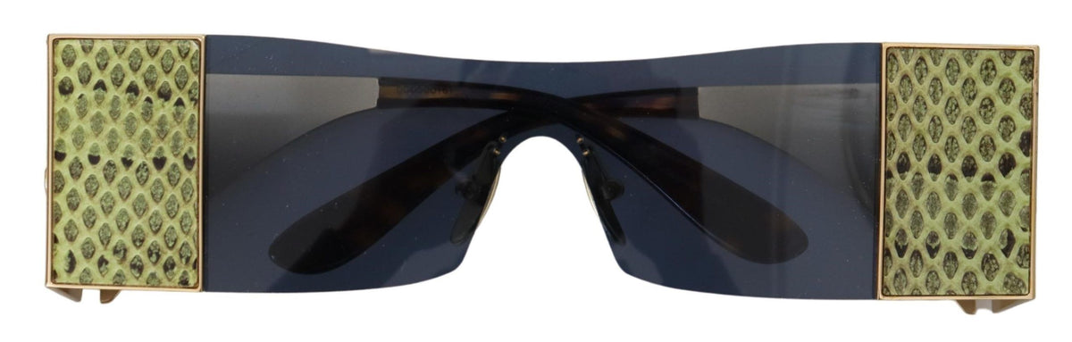 DOLCE & GABBANA, Lunettes de Soleil à Motif Serpent pour Femme