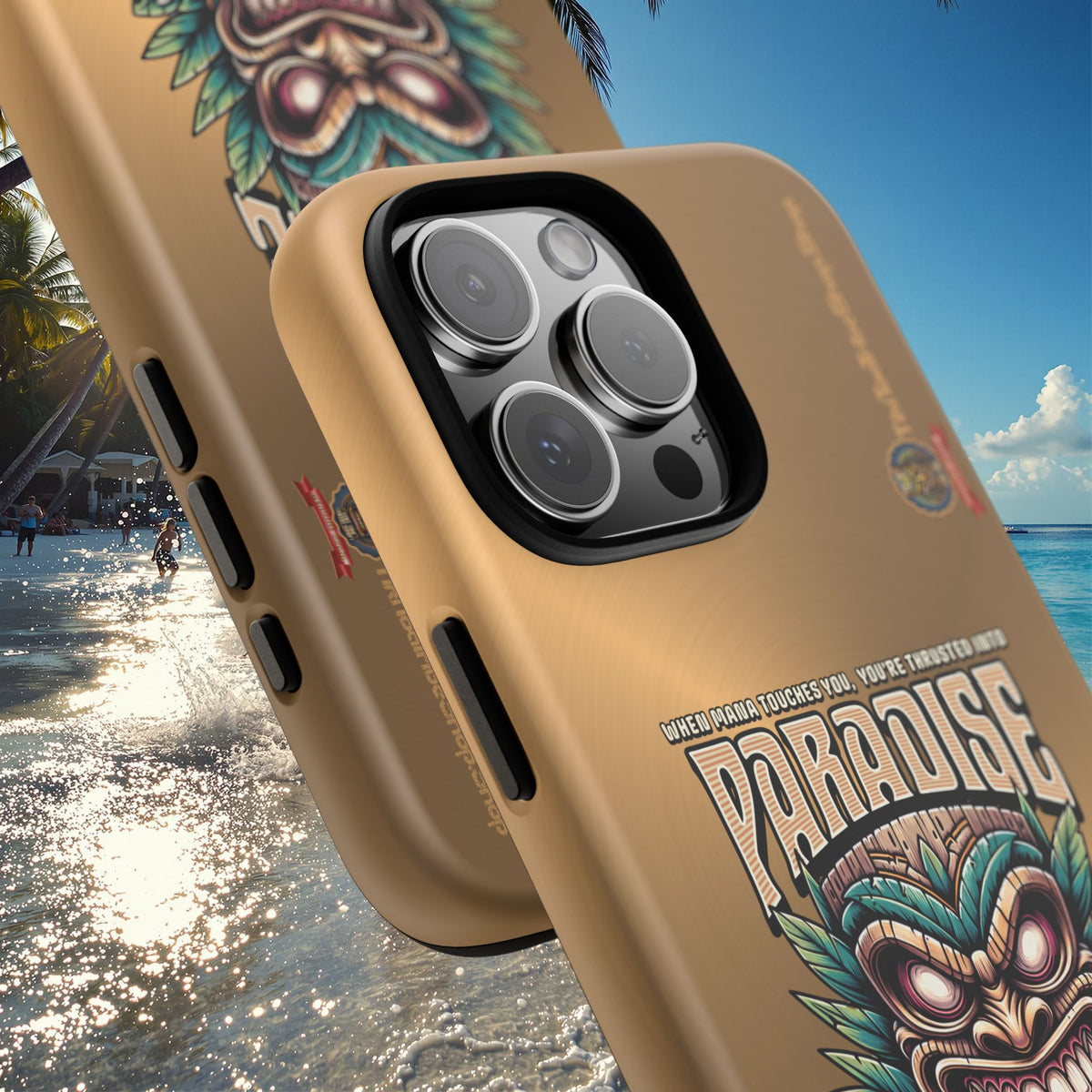 Bora Bora – Coque Antichoc Premium Tiki Élégance