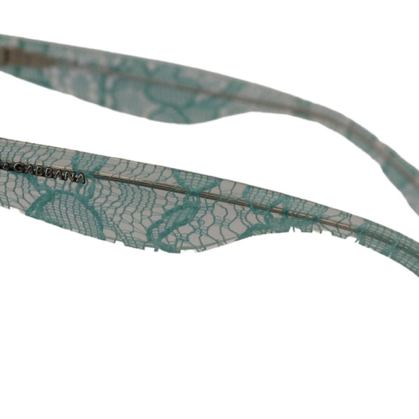 DOLCE &amp; GABBANA, Blue Sicilian Lace Sunglasses