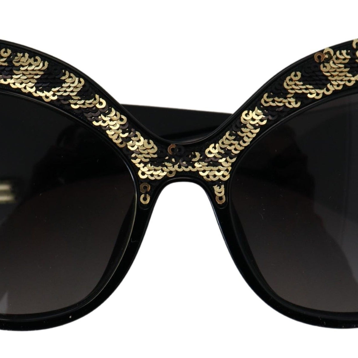 DOLCE & GABBANA Lunettes de Soleil "Cat Eye" Sequins