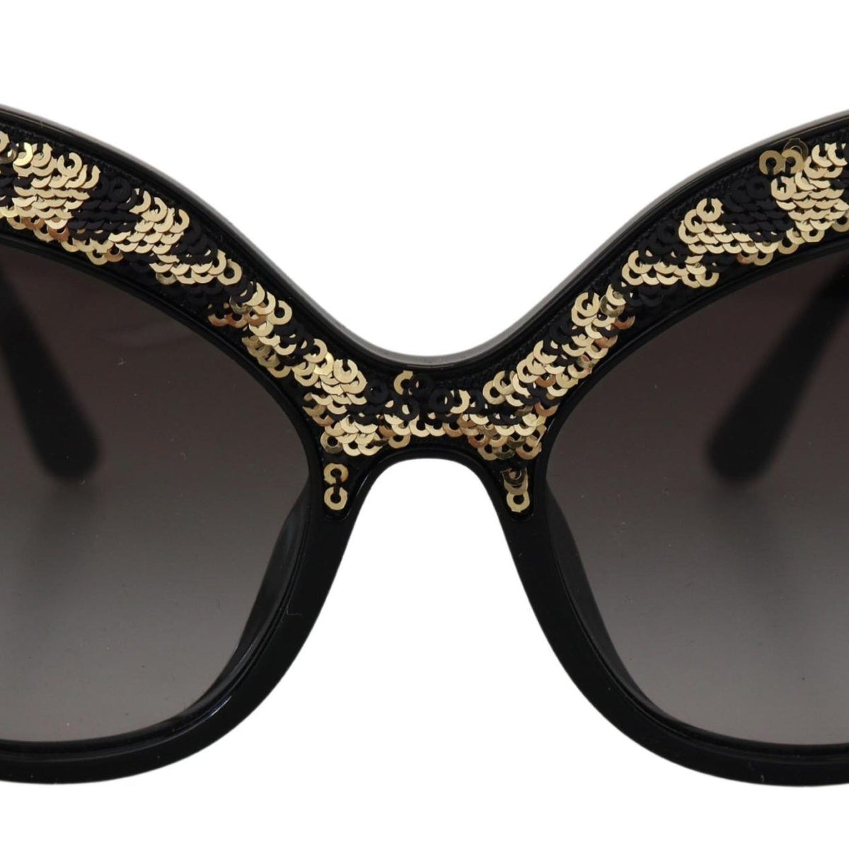DOLCE & GABBANA Lunettes de Soleil "Cat Eye" Sequins