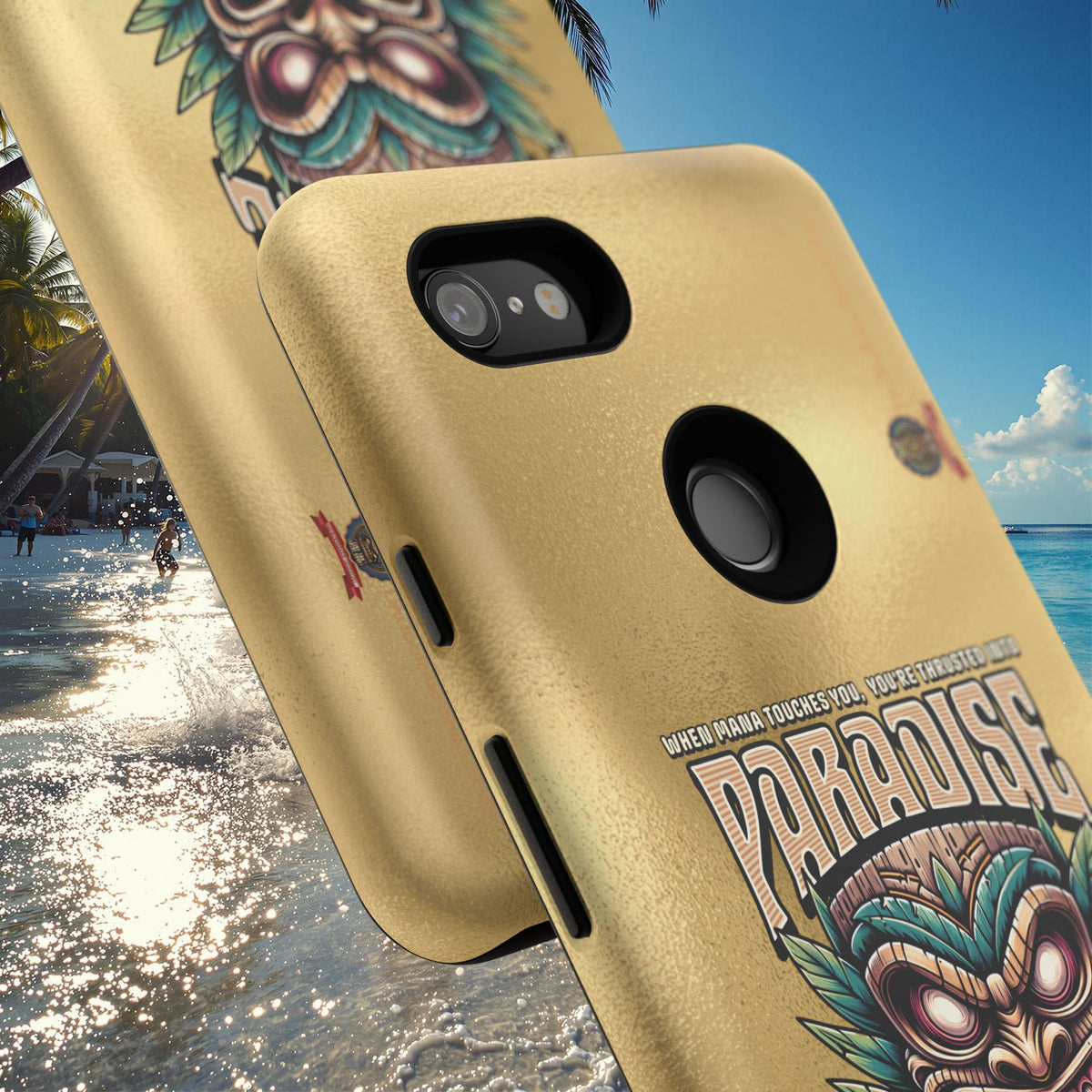 Tahiti – Coque Antichoc Premium Tiki Royal