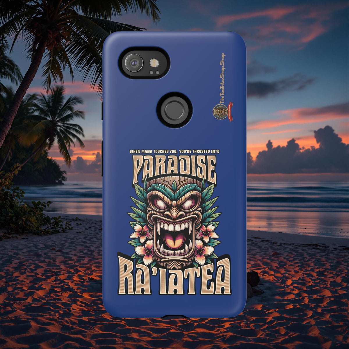 Ra’iatea – Coque Tiki Tribal de Protection Premium