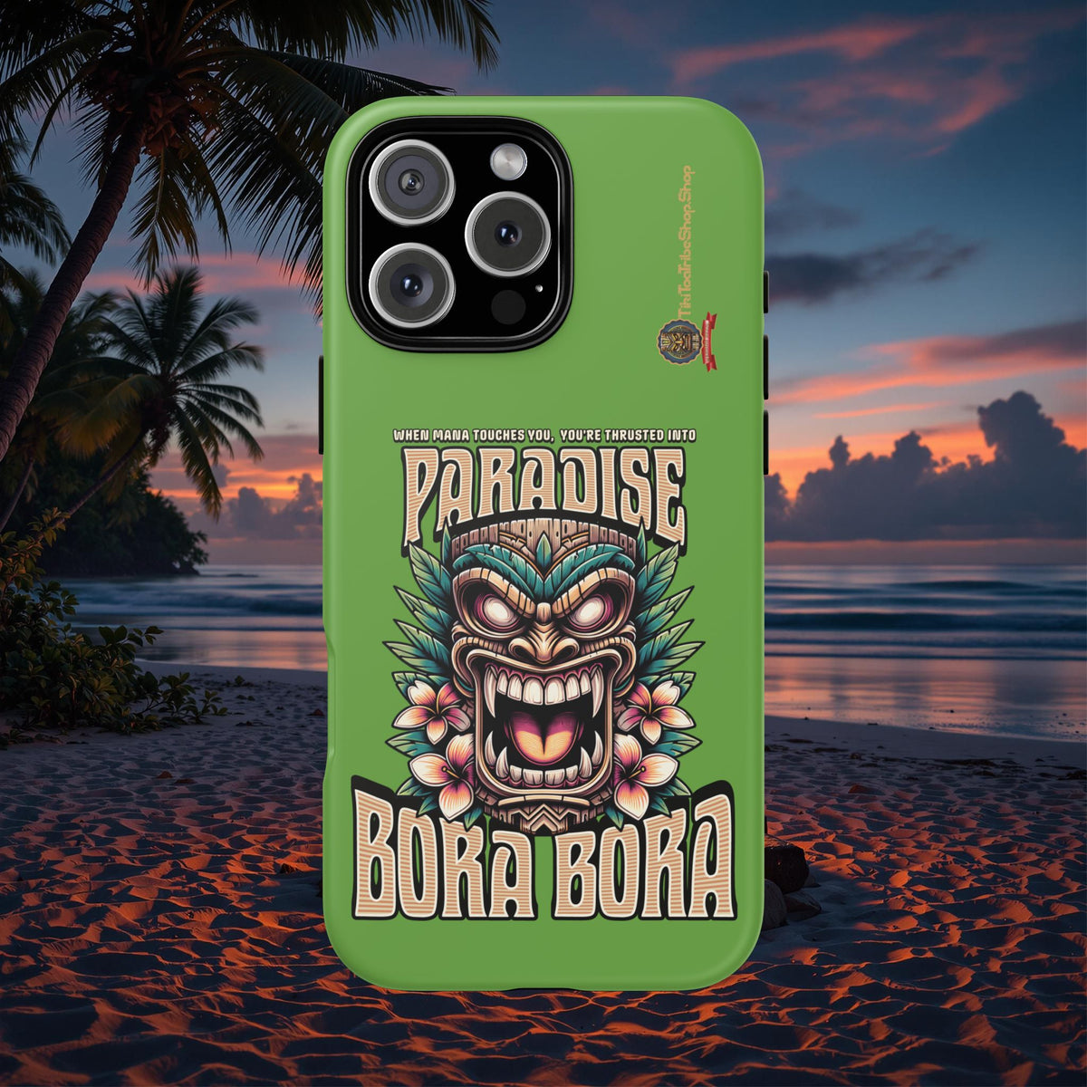 Bora Bora – Coque Antichoc Premium Tiki Élégance